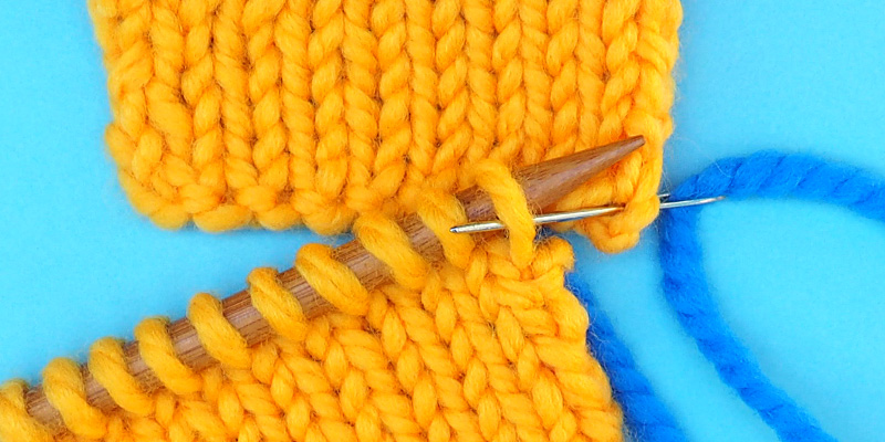Как соединить (сшить) вязание. 9 способов