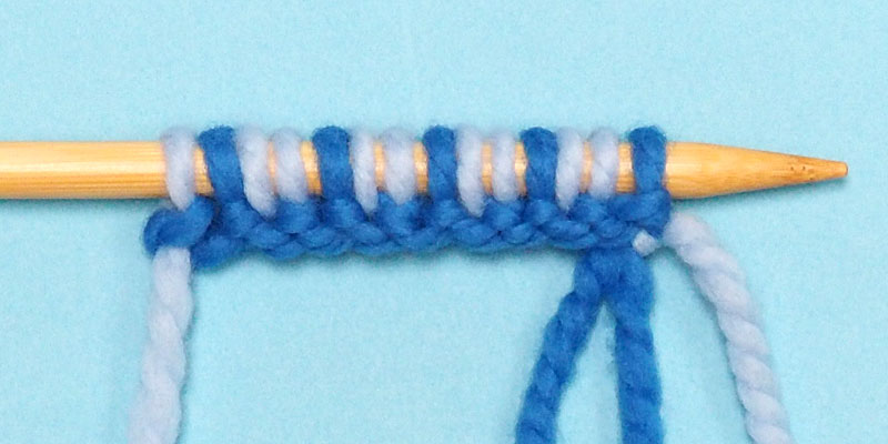 Строение вязаного носка